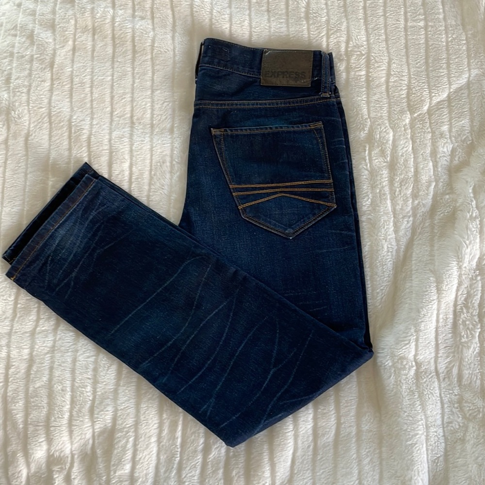 Men’s Express dark wash jeans